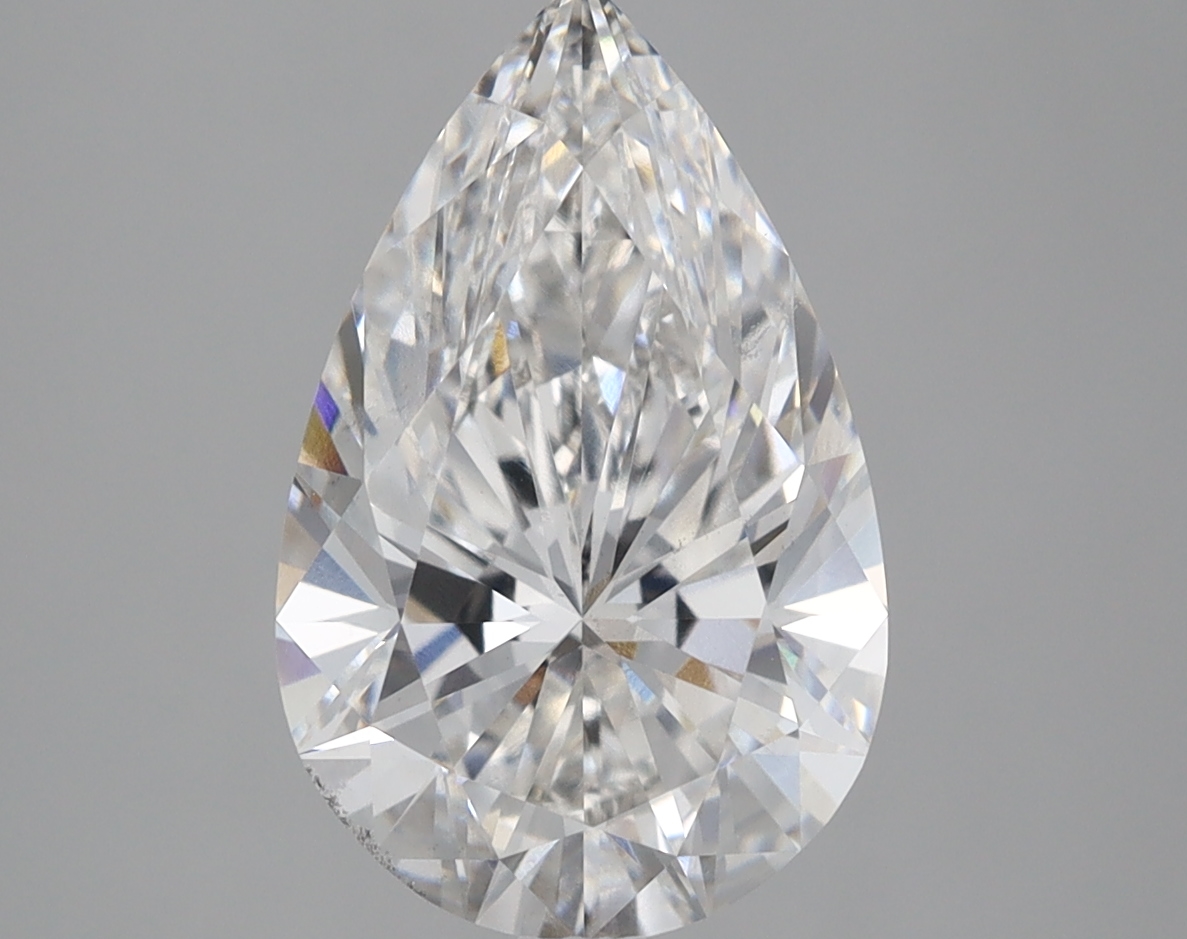 4.0ct Pear F VS2 GIA