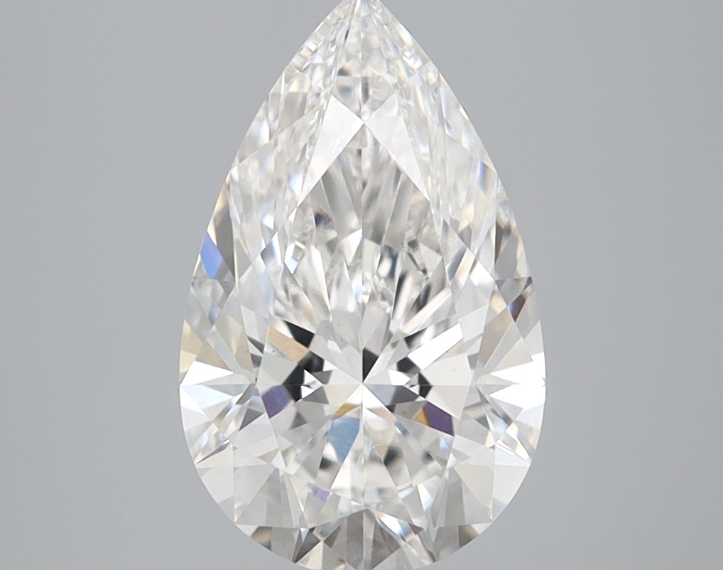 2.1ct Pear F VS1 IGI
