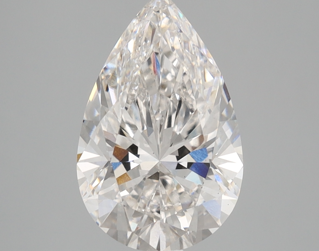 2.1ct Pear F VS1 IGI