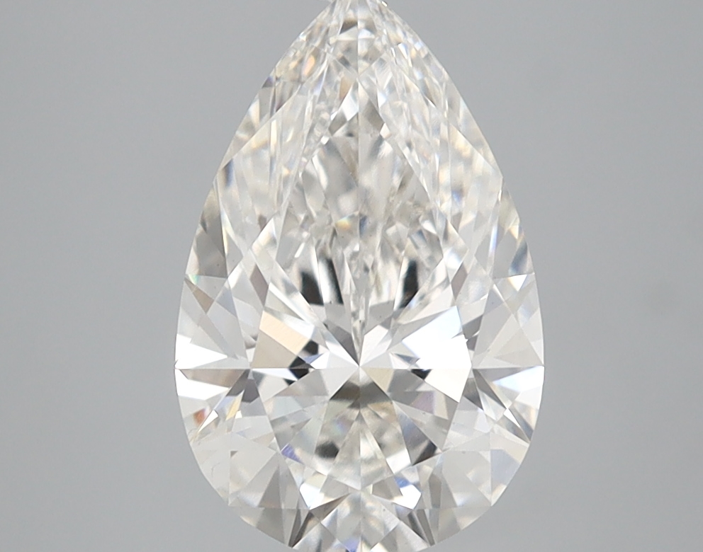 2.1ct Pear F VS1 IGI