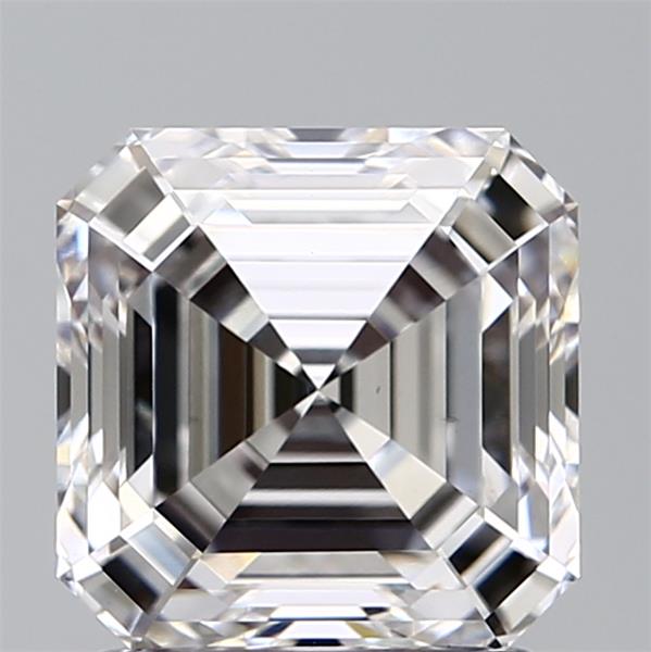 2.1ct Asscher D VS1 IGI
