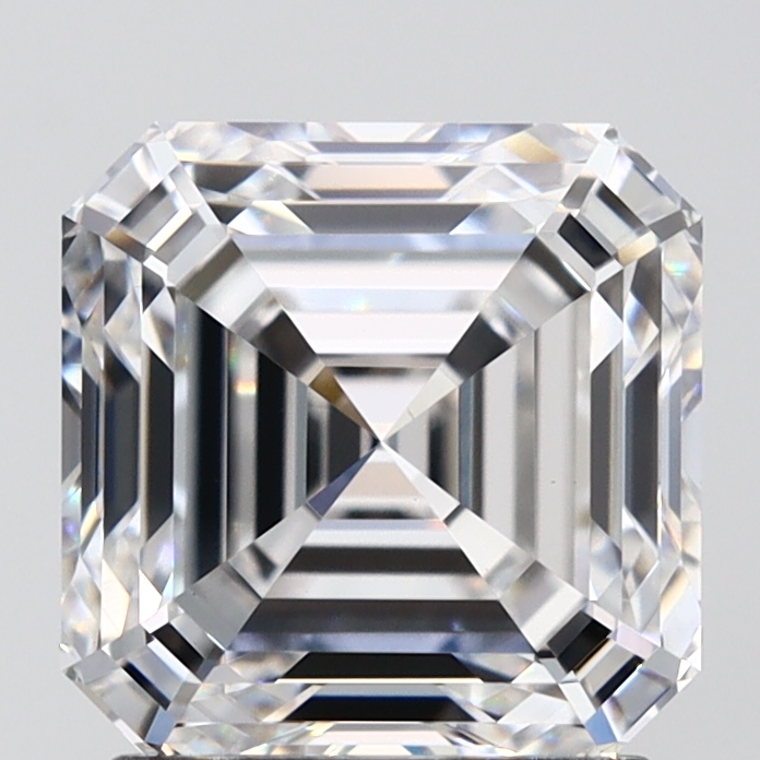 2.1ct Asscher F VVS2 GIA